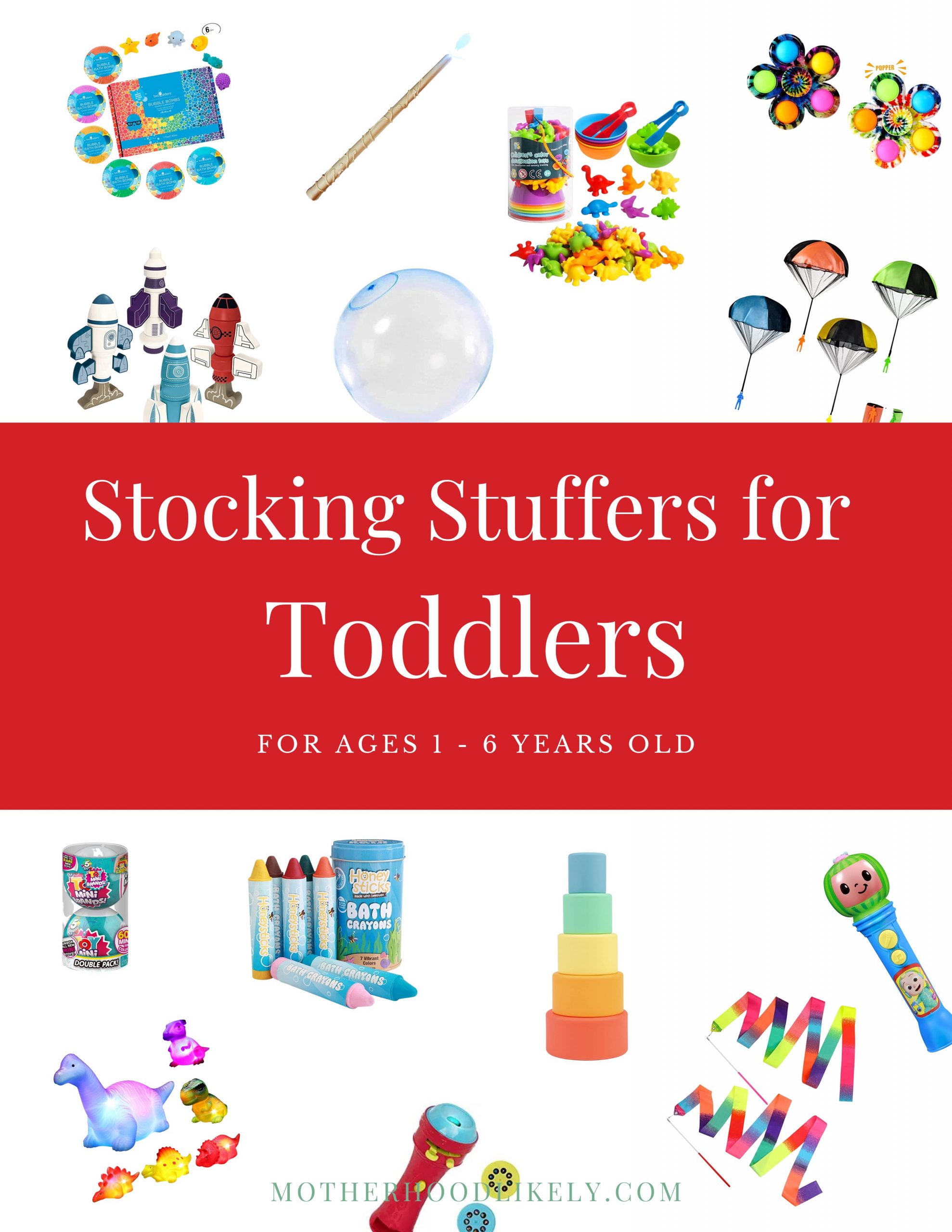 Christmas stocking stuffers for toddlers and children