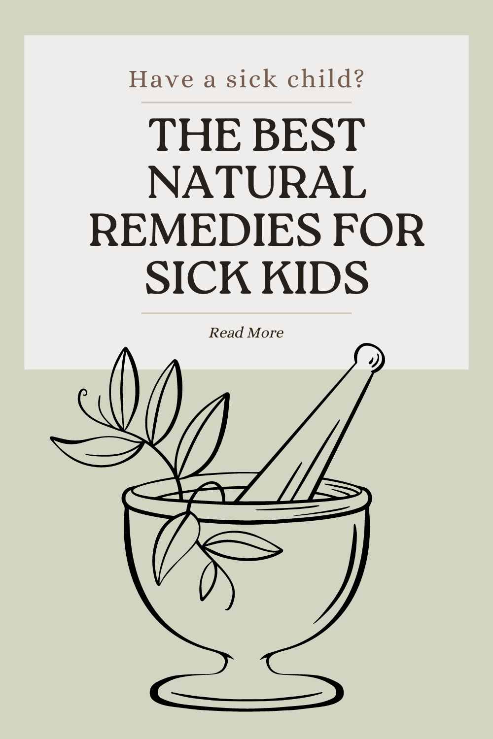 the best natural remedies for kids